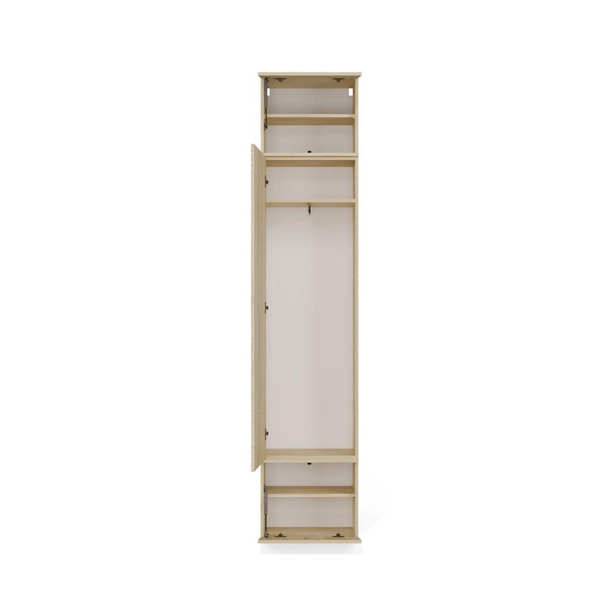 GARDEROBENSCHRANK modern, Schrank Set Kleiderschrank - Schuhschrank Sonoma Eiche 200/238/35 - Sonoma Eiche, Holzwerkstoff (200/238/35cm) - RAUMHIRSCH FURNITURE