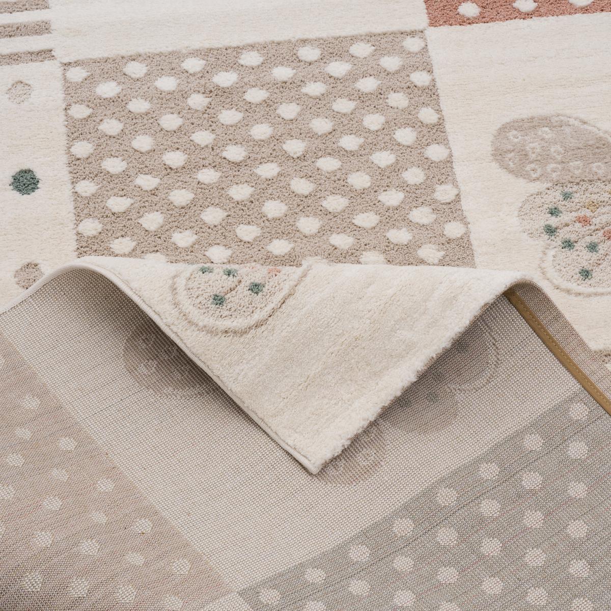 KINDER TEPPICH HAPPY KIDS - Taupe, Textil (80/150cm) - Pergamon