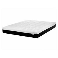 GEL-MEMORY-SCHAUMMATRATZE H2/3 Mittel 140/200 cm Spongy - Weiß, Textil (140/200cm) - Beliani