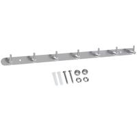 HAKENLEISTE 54/4.2/4.2 cm - Silberfarben, Metall (4.2/4.2/54cm) - Intirilife