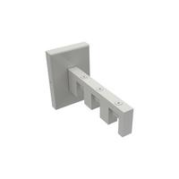 TRÄGER FÜR GARDINENSTANGEN INNENLAUF 14x35 mm, Smartline 3-läufig, Weiß - Weiß, Metall (10/6.5/4.5cm) - INTERDECO