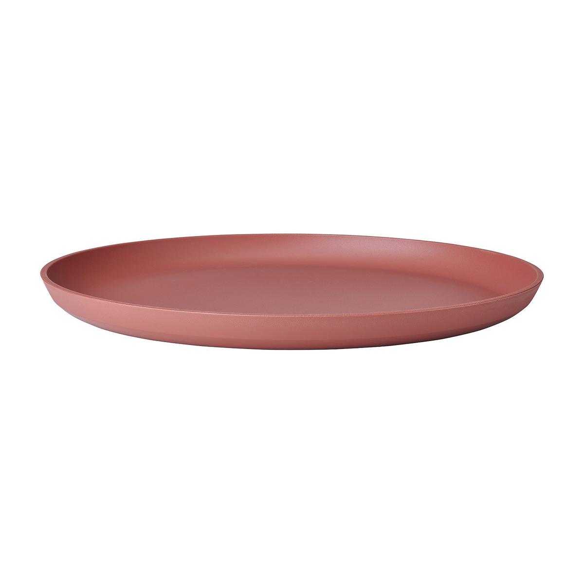 ESSTELLER Silueta Vivid Mauve ø 26 cm - Rot/Rosa, Kunststoff (26cm) - Mepal