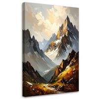 LEINWANDBILD Landschaften 30x45cm - Grau, Textil (30/45cm) - Feeby