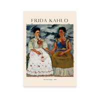 POSTER Zwei Fridas A4 Rahmenlos - Klar, Papier (29.7/5/21cm) - Nacnic