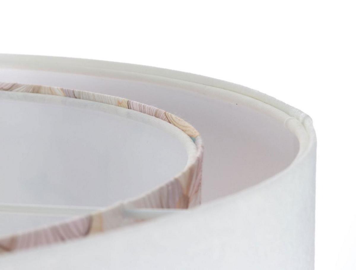 HÄNGELEUCHTE Weiß 50/23 cm - Pink, Kunststoff (50/1.3/23cm) - ONZENO