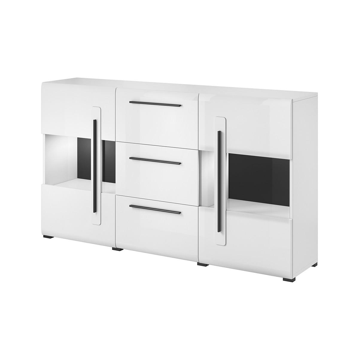 SIDEBOARD Louis Weiß - Weiß, Holzwerkstoff (180/103/39cm) - Petits-meubles