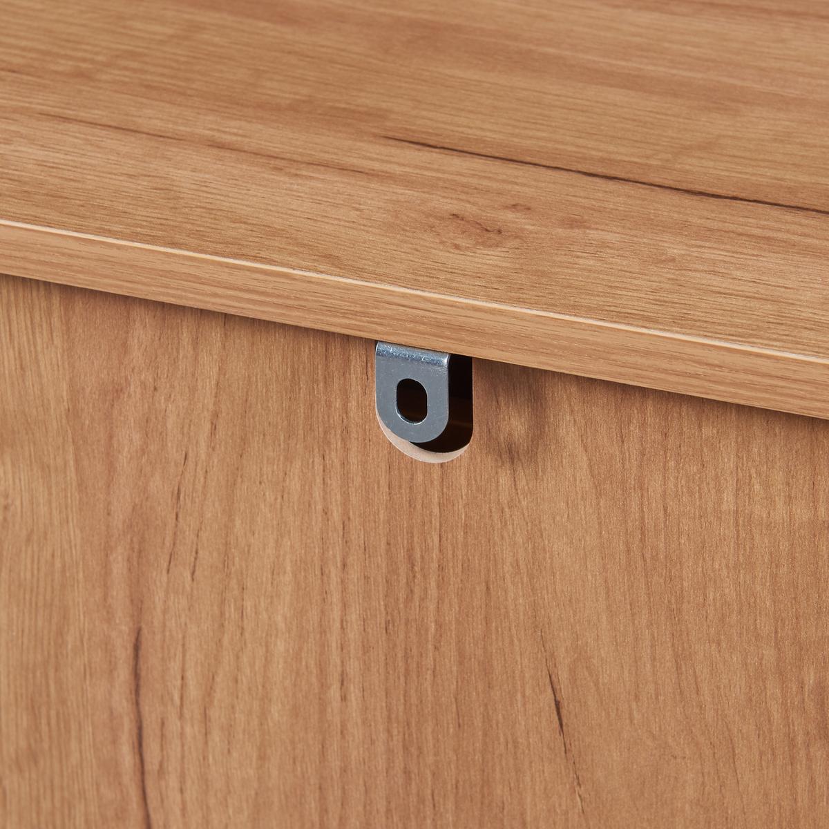 KOMMODE Varkaus - Eichefarben, Holzwerkstoff (140/90/40cm) - [en.casa]