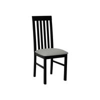 STUHL Nilo I, Holzfarbe: Schwarz - Schwarz/Grau, Holz (43/96/48cm) - MIRJAN24