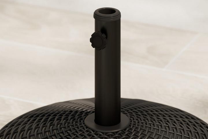 Sonnenschirmständer schwarz Rohrdurchmesser bis ca. 4.2 cm