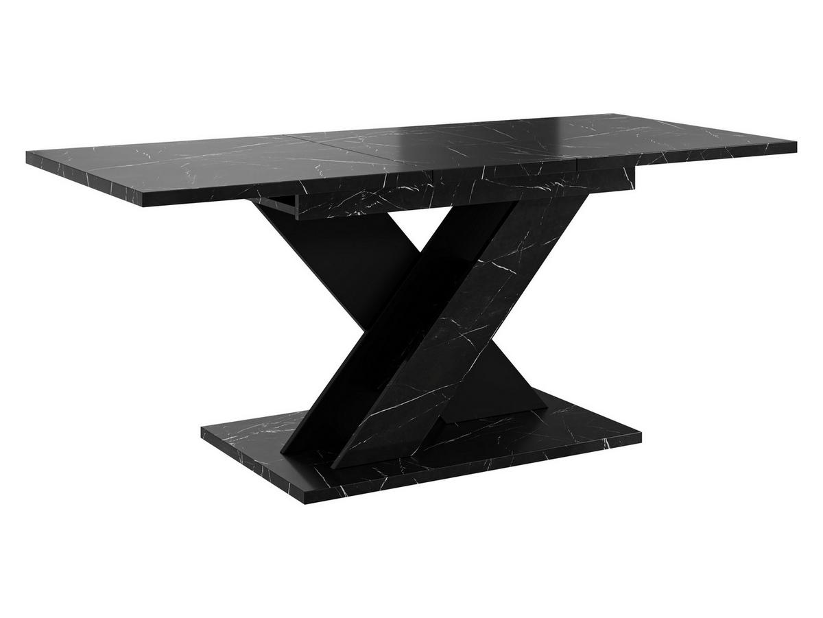 ESSTISCH Toxx 160 - Schwarz, Holzwerkstoff (80/120/75cm) - MIRJAN24