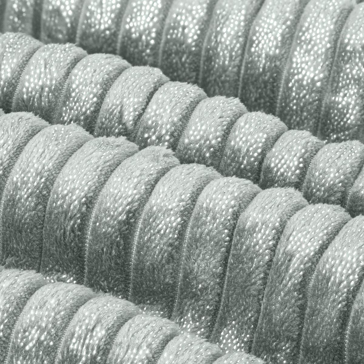 DECKE Elisa 150/200 cm Hellgrau - Grau, Textil (150/200cm) - Beautissu 