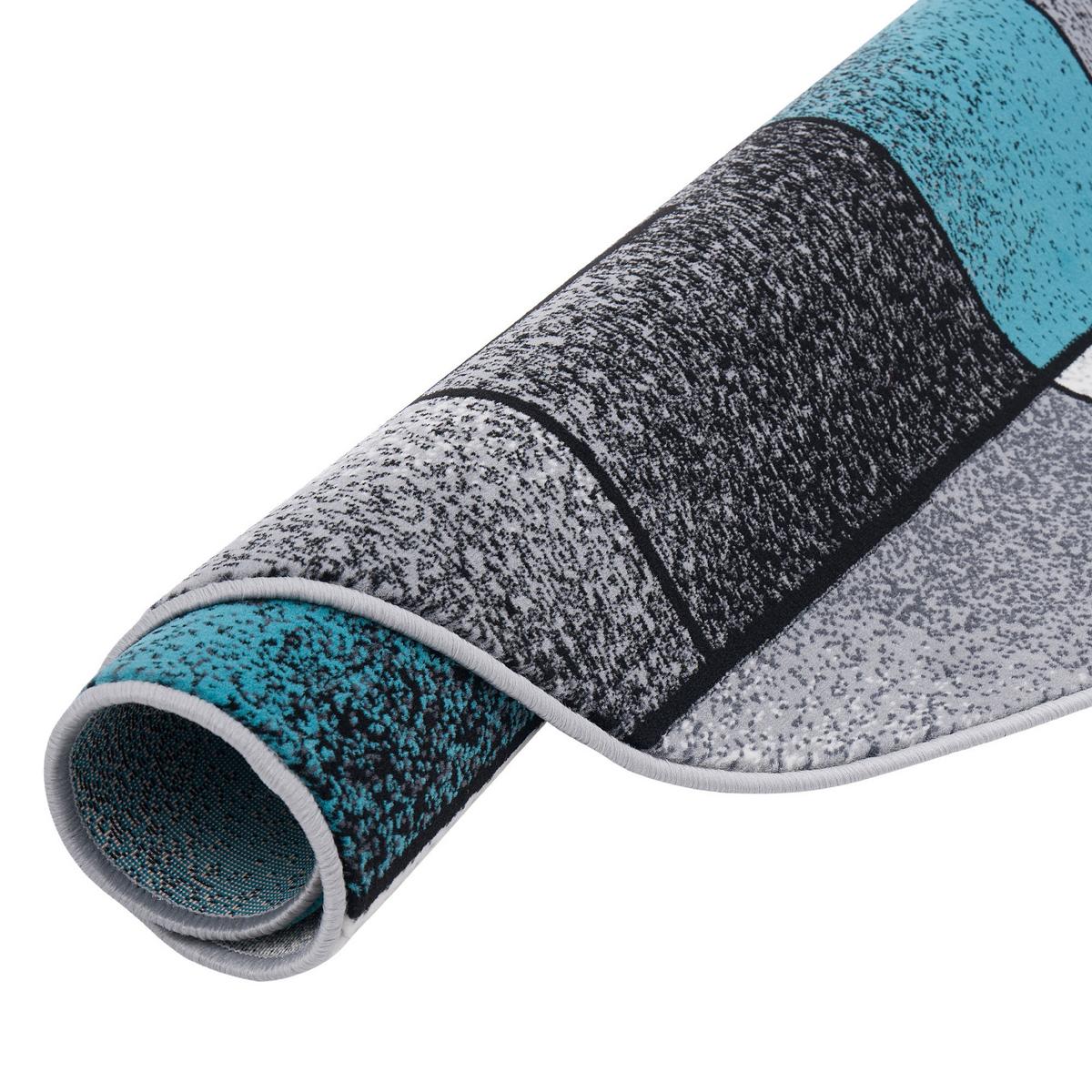DESIGNER TEPPICH BRILLIANT FANTASY RUND - Blau, Textil (200/200cm) - Pergamon