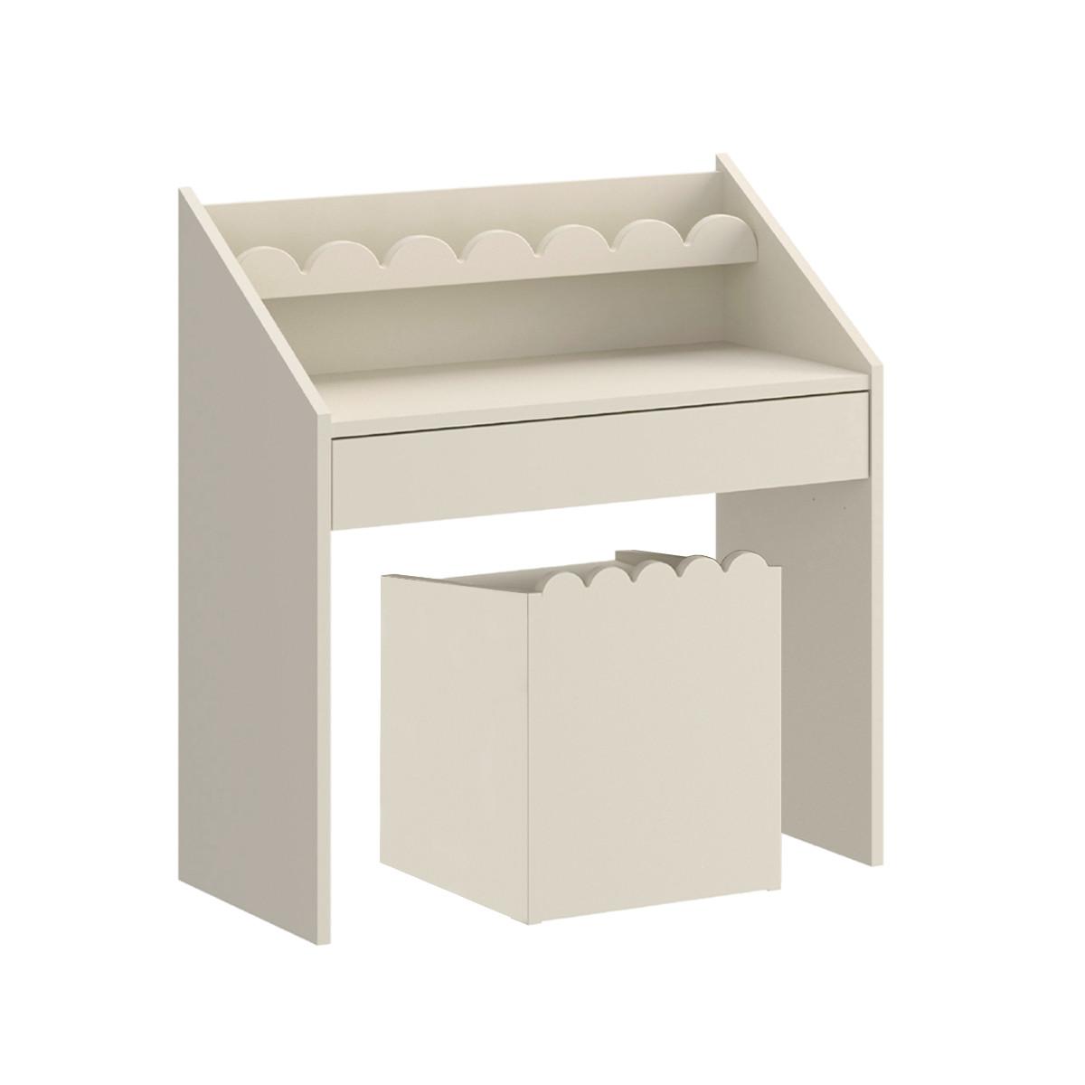 SCHREIBTISCH Book Nook Beige - Beige, Holzwerkstoff (71/76/33cm) - Petits-meubles