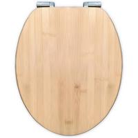 TOILETTENSIZT Bambus - Weiß, Holz (37/5/43cm) - Bath4U