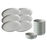 FRÜHSTÜCKSSET Jasper mint 12er Set - Mintgrün, Keramik (2/2/2cm) - Ritzenhoff Breker