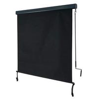 VERTIKALMARKISE Schwarz - Schwarz, Textil (140/250/8cm) - MCW
