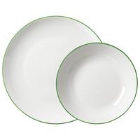TAFELSERVICE Adela grün 12-tlg. - Grün, Keramik (2/2/2cm) - Ritzenhoff Breker