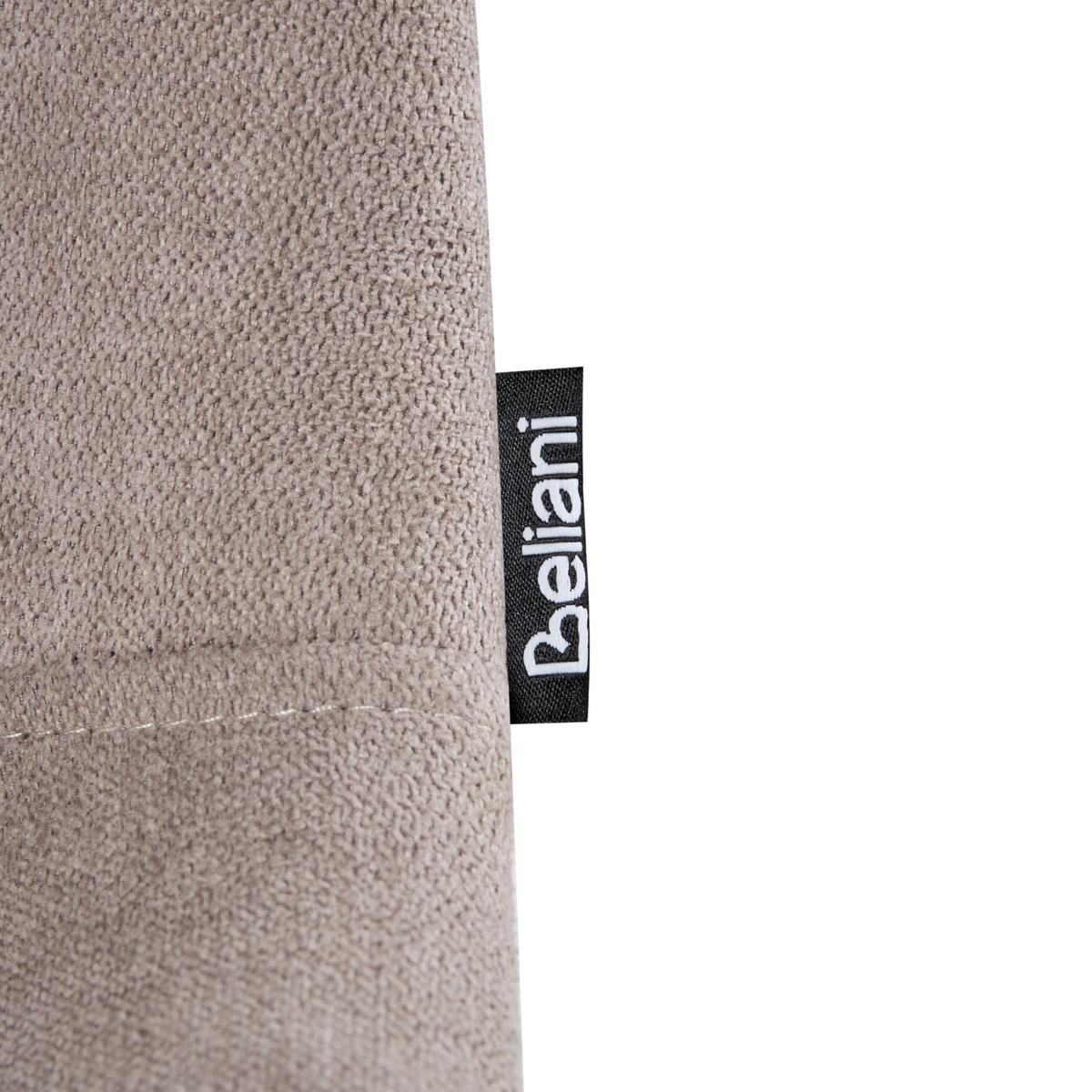 ESSZIMMERSTUHL 4er-Set Beige Tiller - Beige/Schwarz, Textil (54/84/53cm) - Beliani