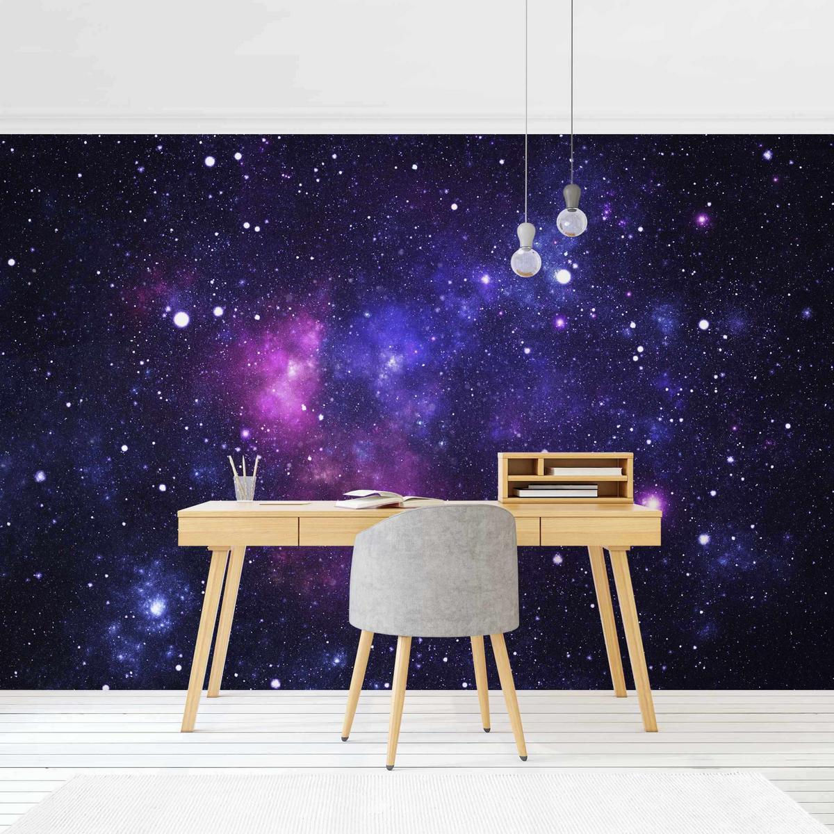 FOTOTAPETE Galaxie 288/190 cm - Multicolor, Papier (288/190cm) - Bilderwelten