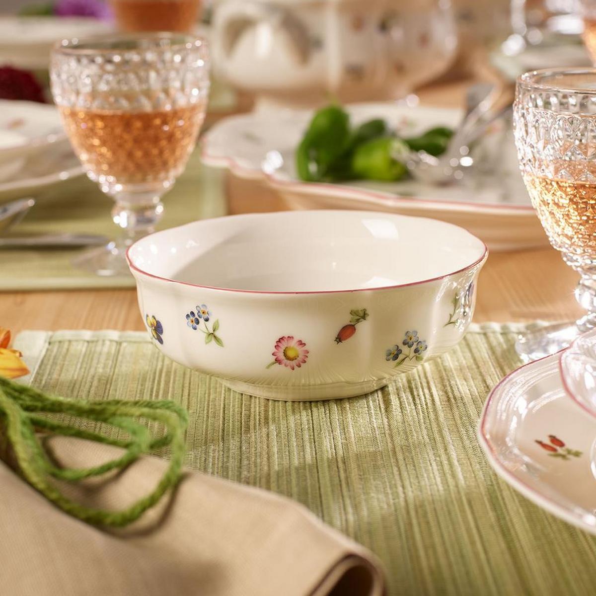 EINSTEIGER-SET Petite Fleur weiß 8-tlg. - Weiß, Keramik (2/2/2cm) - Villeroy & Boch