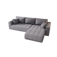 ECKSOFA Camila - Blau, Holzwerkstoff/Textil (280/185cm) - Fun Möbel