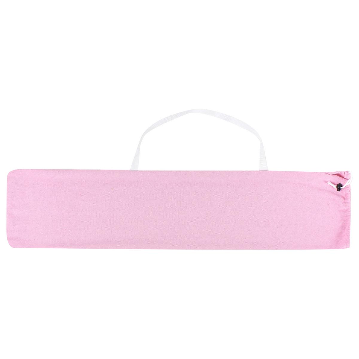 HÄNGESESSEL Rosa Bonea - Pink, Textil (95/125/55cm) - Beliani