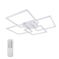 LED-DECKENLEUCHTE Macias 72.4/72.4/7.3cm - Weiß, Metall (72.4/72.4/7.3cm) - Nettlife