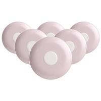 CAPPUCCINOUNTERTASSEN Rose Garden rosa ø 17,4 cm 6er Set - Rosa, Keramik (17.4cm) - Villeroy & Boch