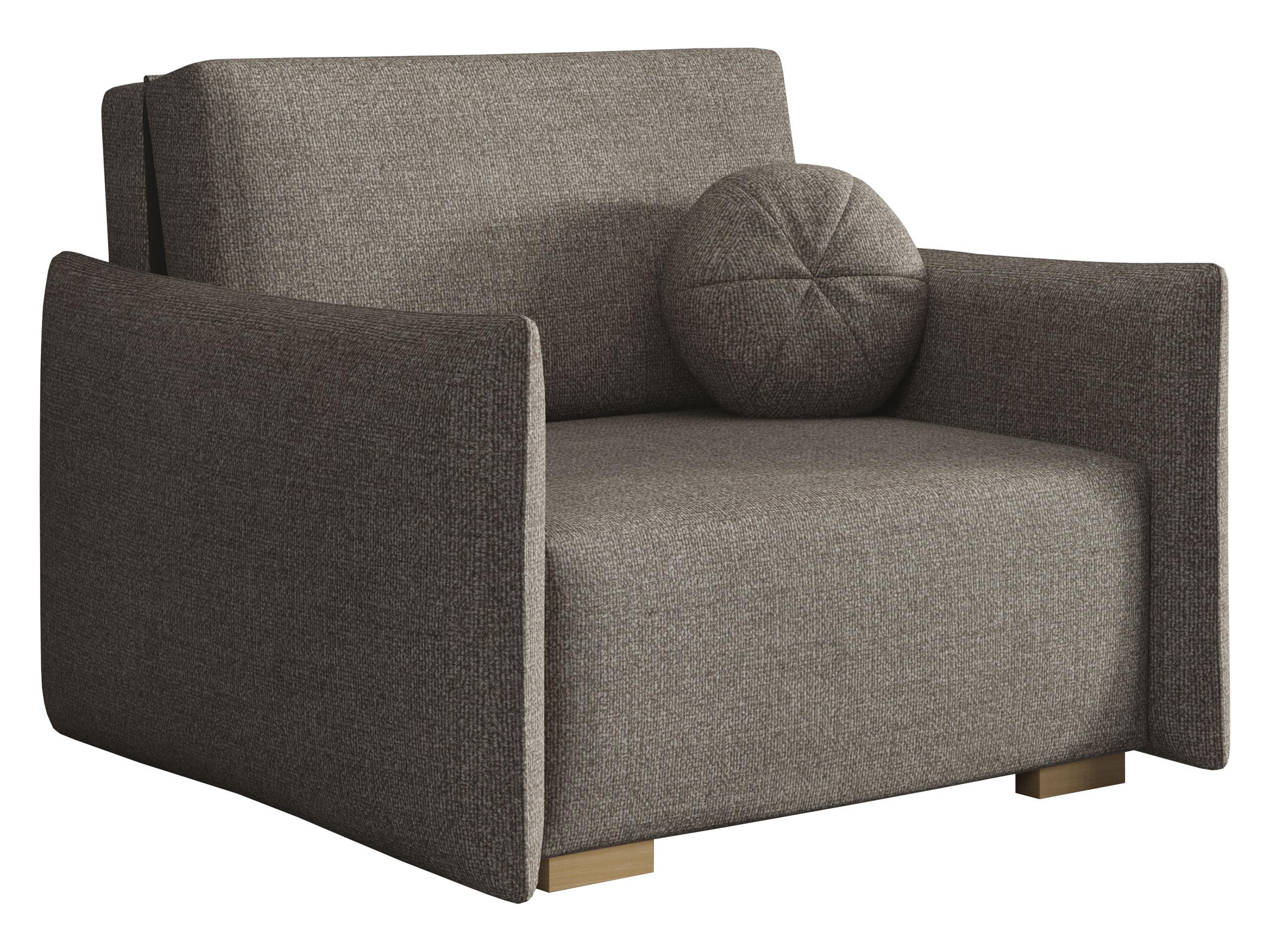 SCHLAFSOFA Viva Glov I - Hellbraun/Naturfarben, Holz/Textil (104/85/98cm) - MIRJAN24