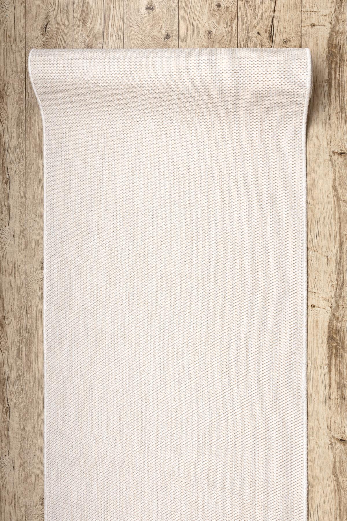 LÄUFER SISAL SION 100/100 cm - Creme, Textil (100/100cm) - rugsX