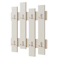 WANDGARDEROBE Raseborg - Beige, Holzwerkstoff (60/80/3cm) - [en.casa]