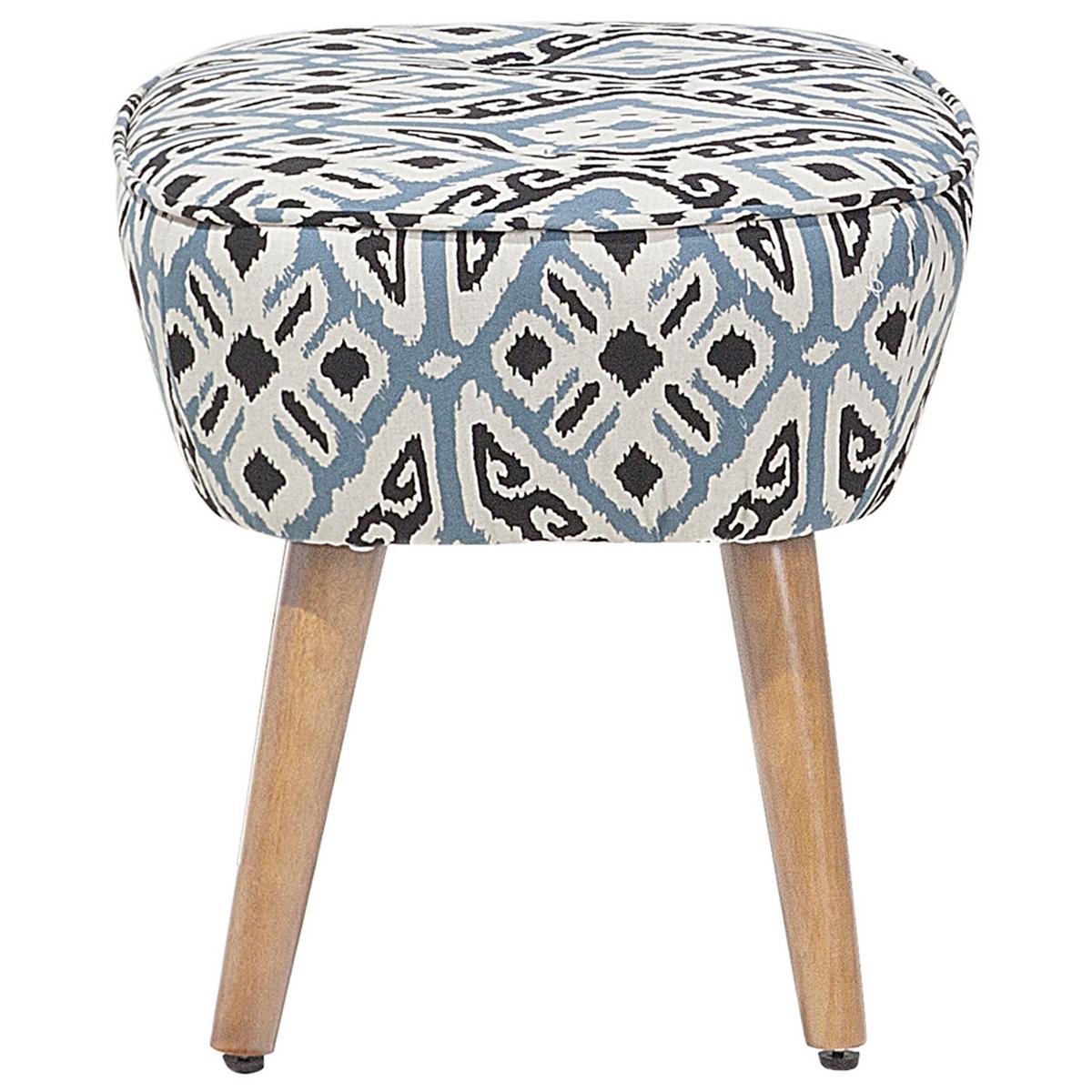 SESSEL Polsterbezug Bunt Tumba - Multicolor, Holz/Textil (74/85/66cm) - Beliani