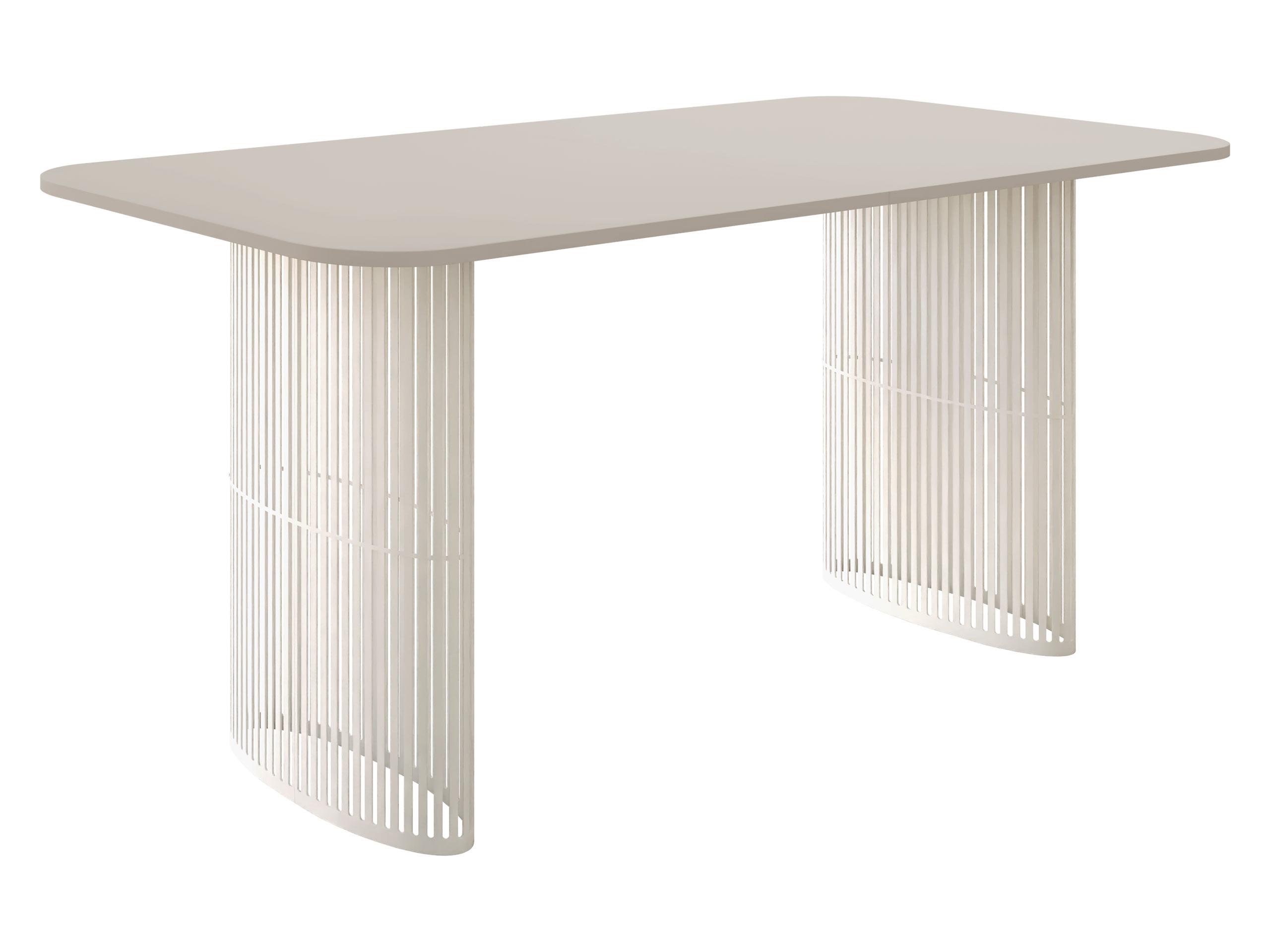 ESSTISCH Arcadia Cashmere 160 - Kaschmir, Holzwerkstoff/Metall (90/160/76cm) - MIRJAN24