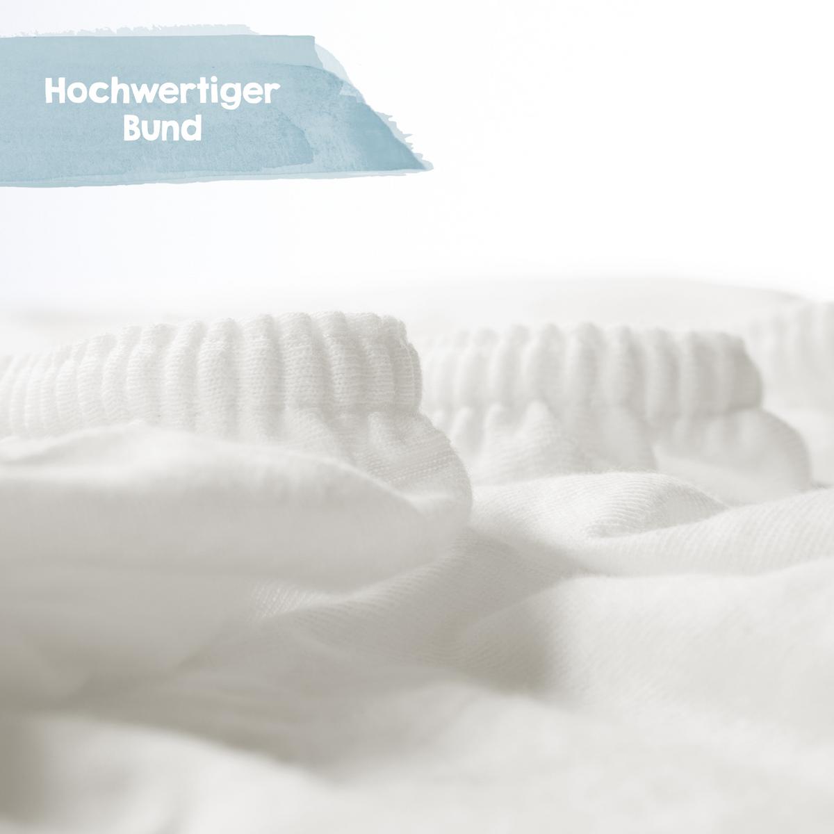SPANNBETTLAKEN 60 x 120 – 70 x 140 cm - Weiß, Textil (70/140cm) - Roba
