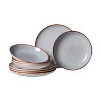 TAFELSERVICE PORTOFINO grau 8-tlg. - Grau, Keramik (2/2/2cm) - Ritzenhoff Breker