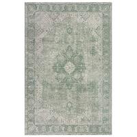 TEPPICH COQUET, im Vintage-Stil, Grün, 200 x 290 cm - Grün, Textil (290/200cm) - KADIMA DESIGN