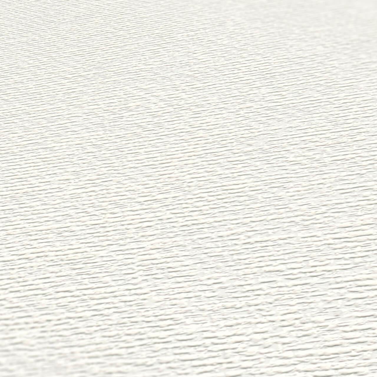 VLIESTAPETE Weiß 53/1005 cm - Weiß, Textil (53/1cm) - KUNSTLOFT