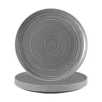 FRÜHSTÜCKSTELLER Terra Perlgrau ø 22,5 cm 6er Set - Grau, Keramik (22.5cm) - Seltmann Weiden
