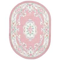 HANDTUFTTEPPICH Ming 120x170 cm - Rosa, Textil (120/170cm) - THEKO