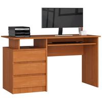SCHREIBTISCH Erlefarben 77/135/60 - Erlefarben, Holzwerkstoff (120/53/77cm) - RAUMHIRSCH FURNITURE