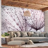 SELBSTKLEBENDE FOTOTAPETE 441/315 cm - Pink/Grau, Kunststoff/Textil (441/1cm) - KUNSTLOFT