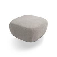 POLSTERHOCKER AMICO Modern Sitzhocker, Fußhocker Grau - Grau, Holzwerkstoff/Kunststoff (75/39/75cm) - MASSENO