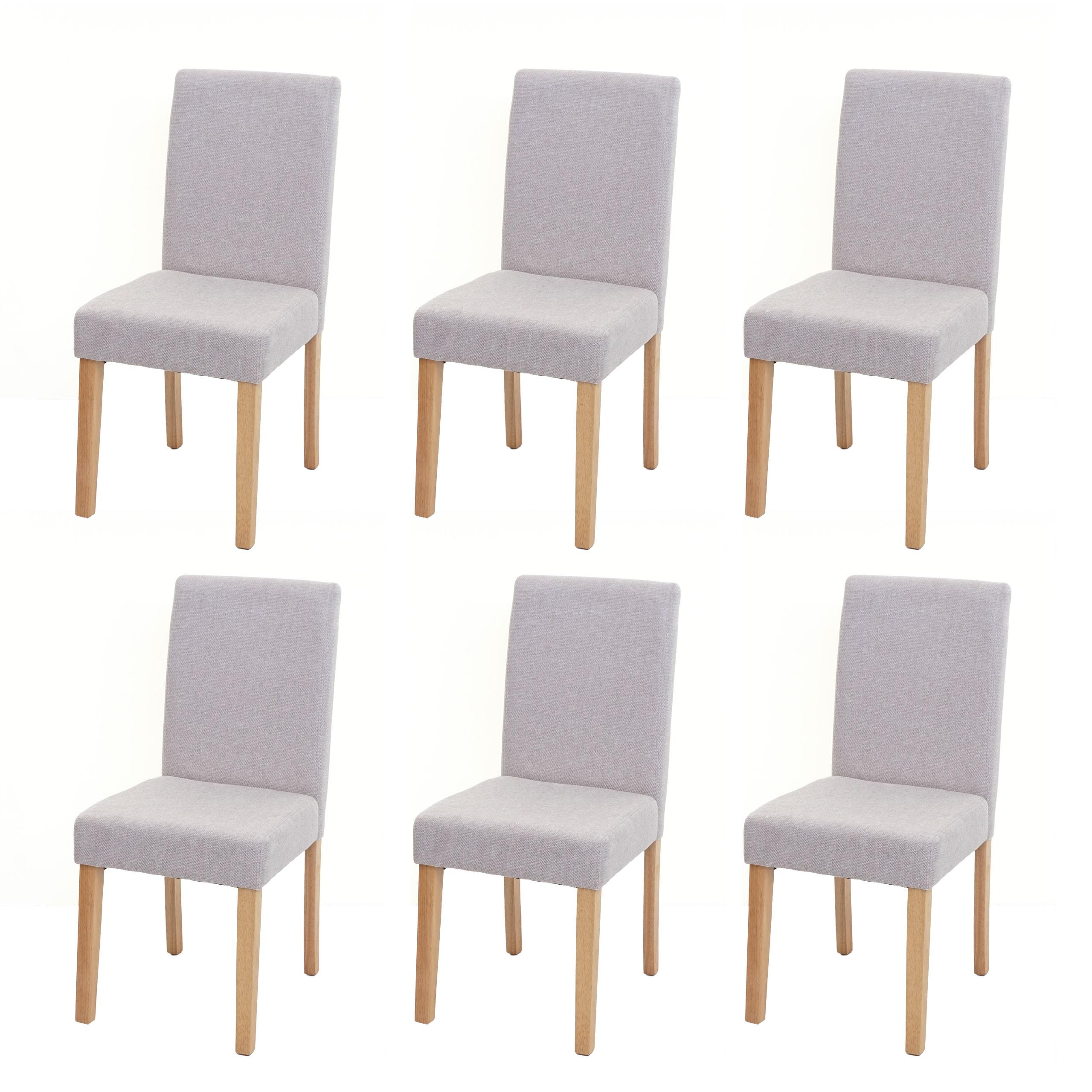 ESSZIMMERSTUHL Beige 6er-Set - Beige, Textil (43/90/48cm) - MCW