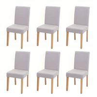 ESSZIMMERSTUHL Beige 6er-Set - Beige, Textil (43/90/48cm) - MCW