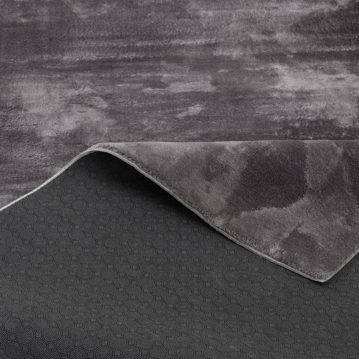 FELLTEPPICH SUPER SOFT PEARL - Anthrazit, Textil (140/200cm) - Pergamon