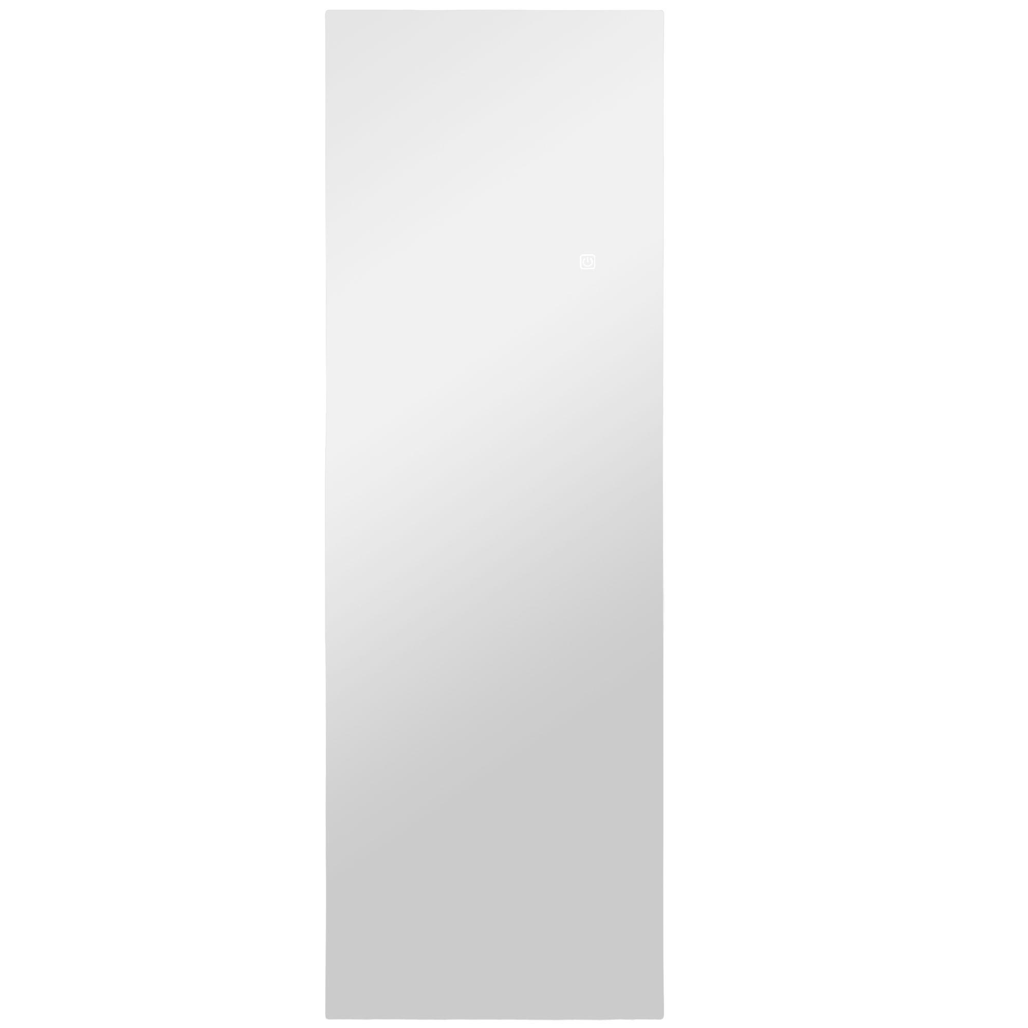 GANZKÖRPERSPIEGEL 40 x 120 cm Standspiegel mit LED Lichte, Wandspiegel - Transparent, Glas (3/120/40cm) - HOMCOM