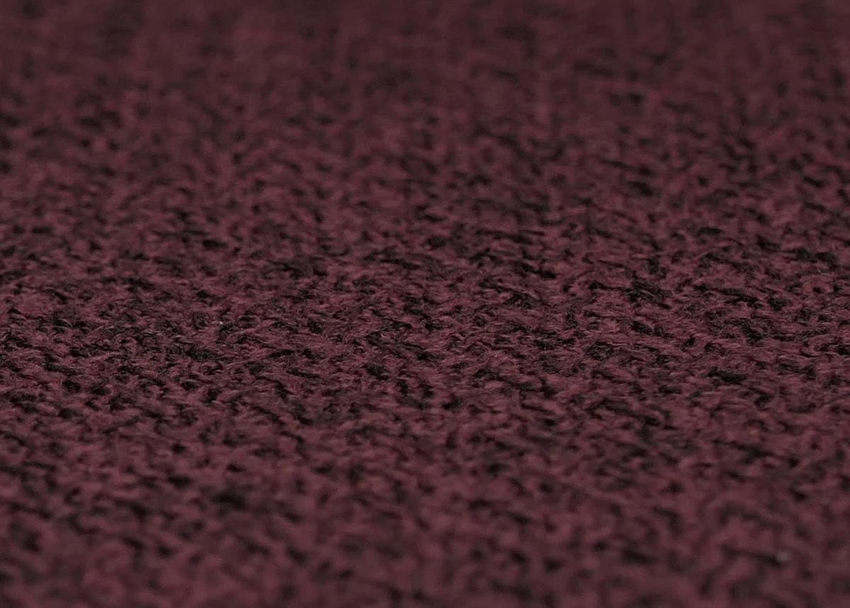 ESSZIMMERSTUHL Schwarz, Bordeaux 6er-Set - Bordeaux/Schwarz, Textil (53/80/59cm) - MCW