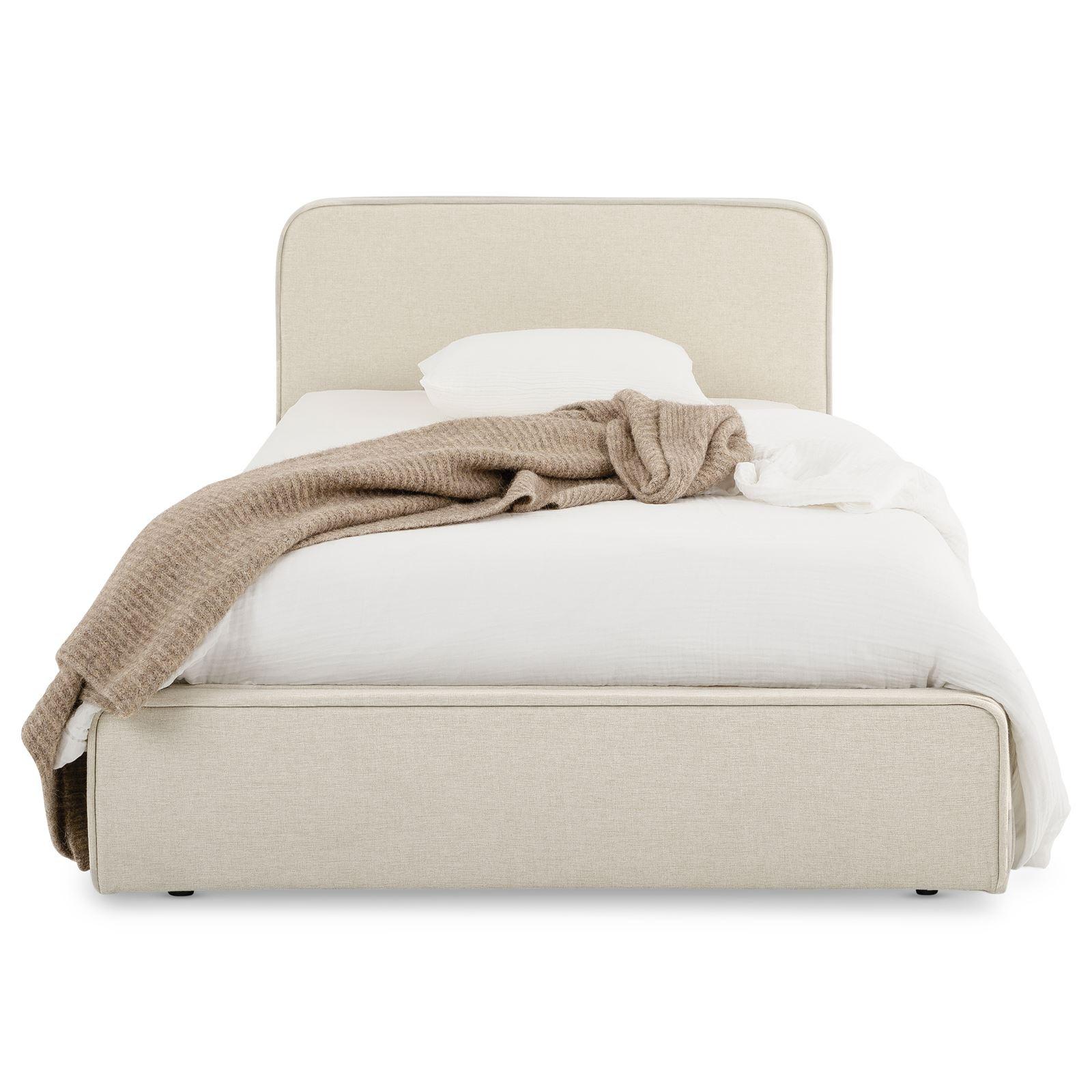 POLSTERBETT MARINI 90X200 CM - Creme, Textil (90/200cm) - IDIMEX