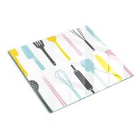 GLASPLATTE 60x52 cm Geschirr - Multicolor, Glas (60/0.4/52cm) - TULUP