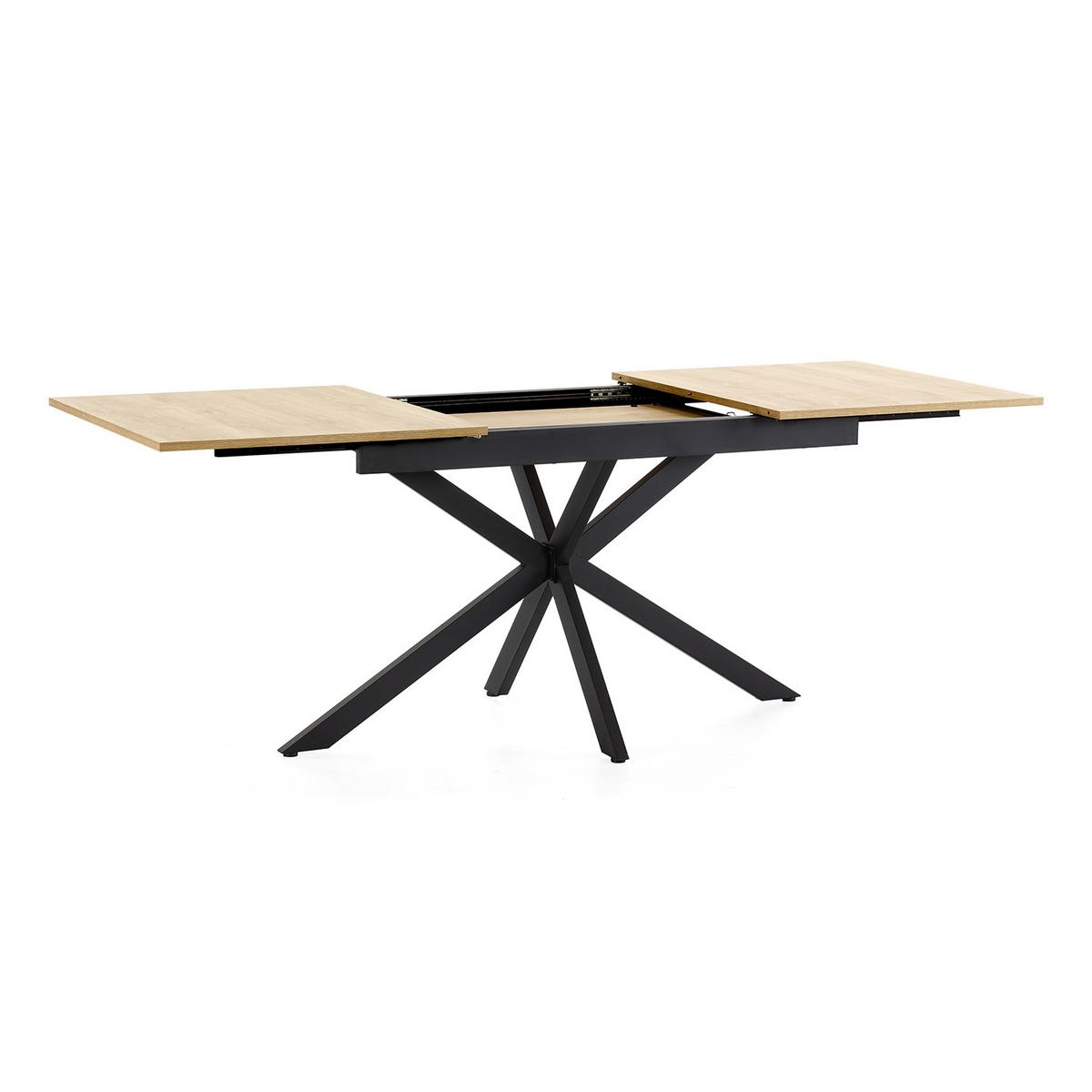 ESSTISCH Prato Farbe Eiche, 140-180 cm - Eichefarben, Holzwerkstoff (80/140/75cm) - VS Venta-stock